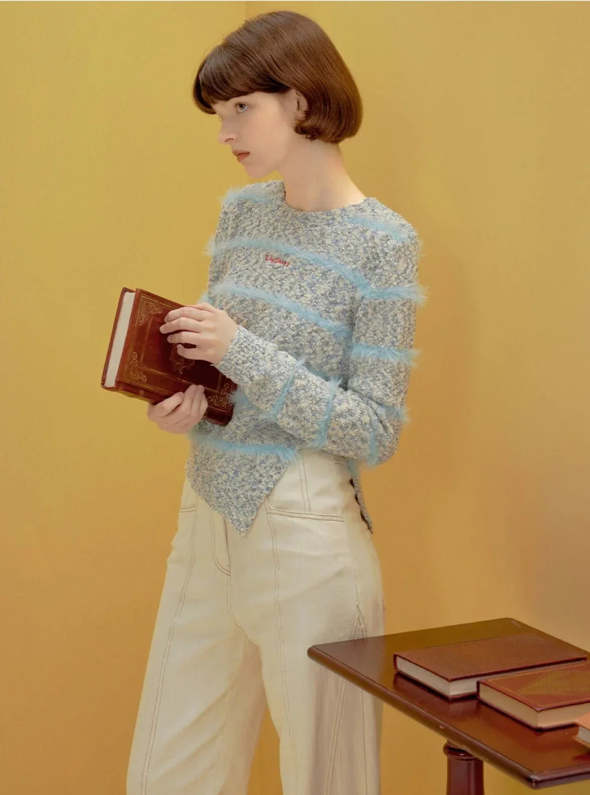 Knit slim Sweater