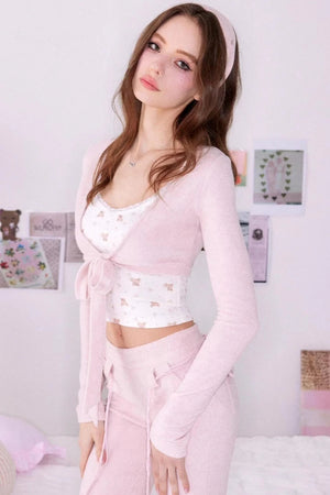 Knitted Bear Strap Set-Up