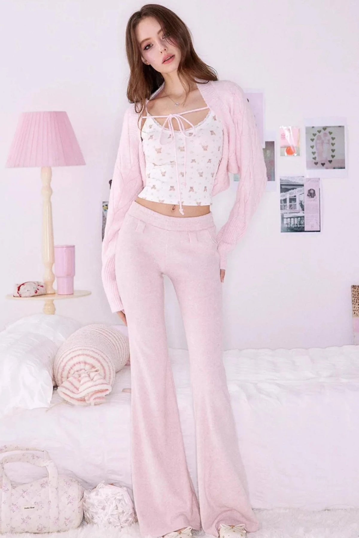 Knitted Bear Strap Set-Up