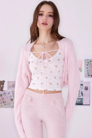 Knitted Bear Strap Set-Up