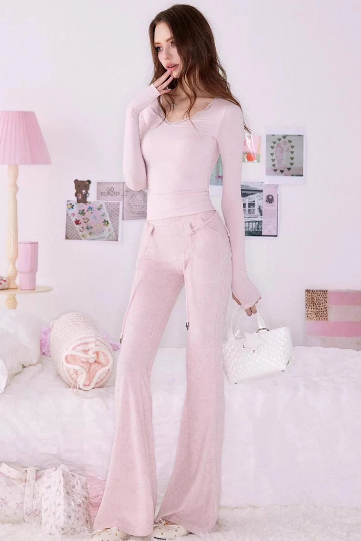 Knitted Bear Strap Set-Up