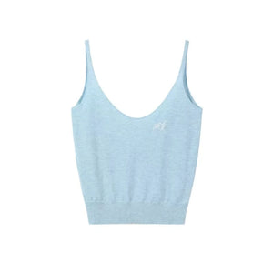 Knitted Cami Vest Pants Set-Up