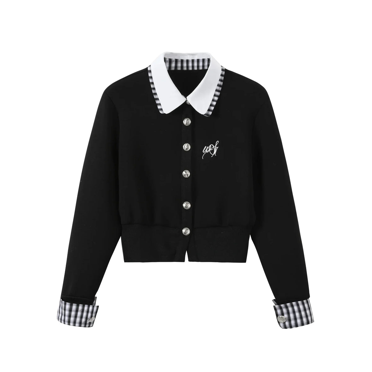 Knitted Cardigan Jacket and Skirt Set-Up
