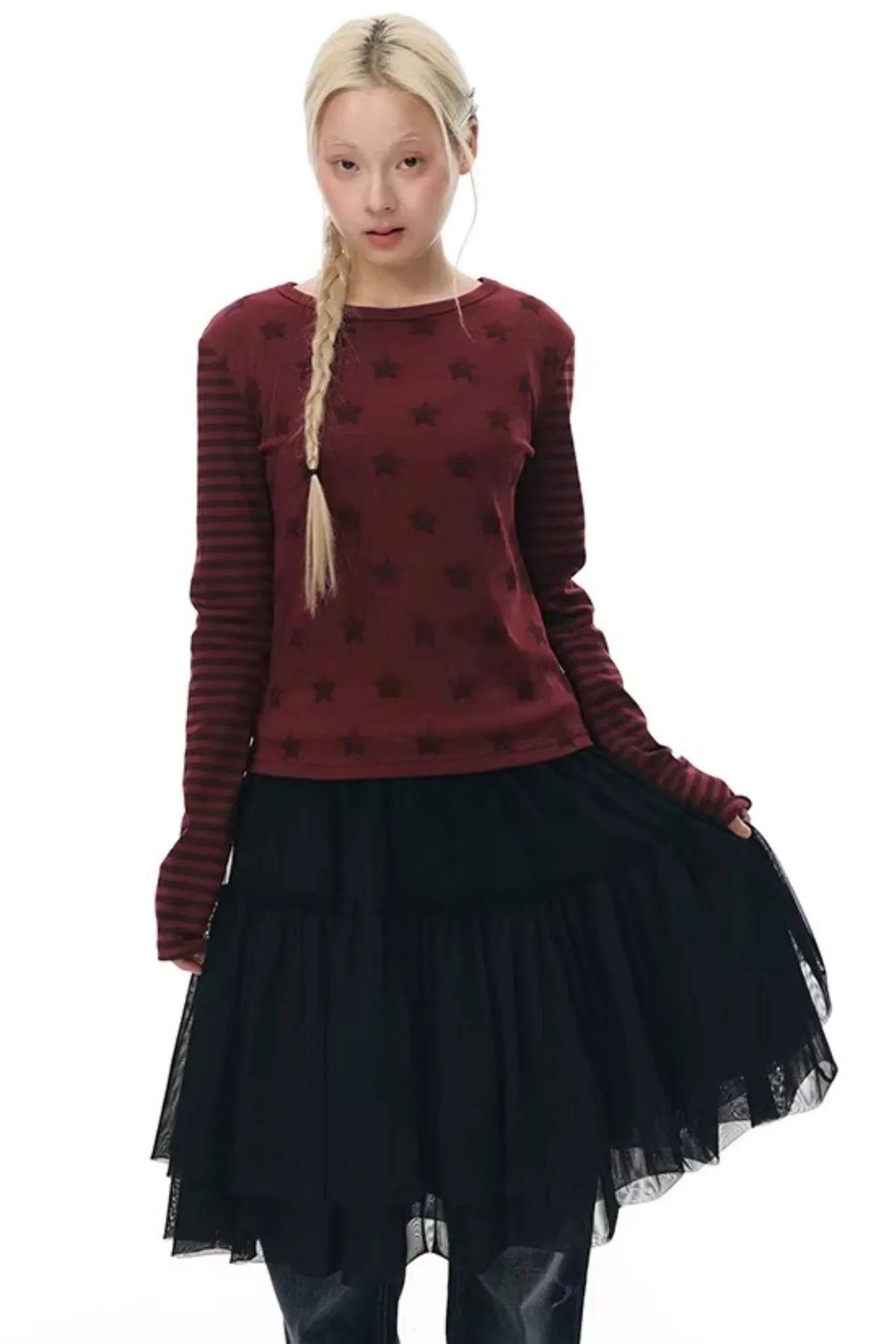 Knitted Patchwork Vest Dress