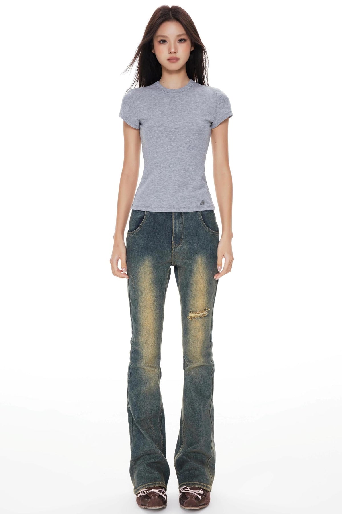 Knitted Slim Base Shirt