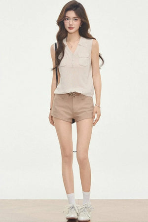 Knitted Three-Piece Summer Set-Up