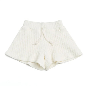Knitted Twist Winter Skirt Pants