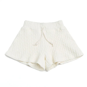 Knitted Twist Winter Skirt Pants