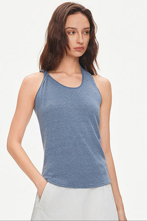Knotted Halter Knit Top