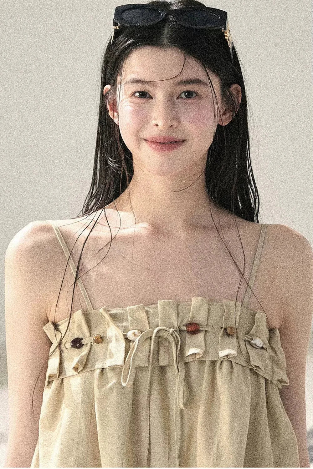 Korean Casual Camisole & Pants Set-Up