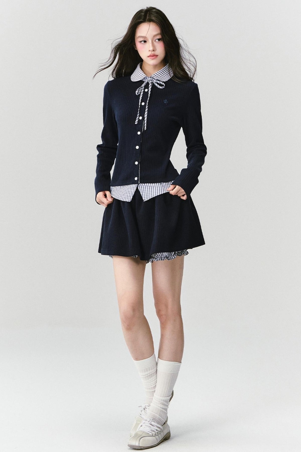 Korean High School Style Two-Piece Set-Up