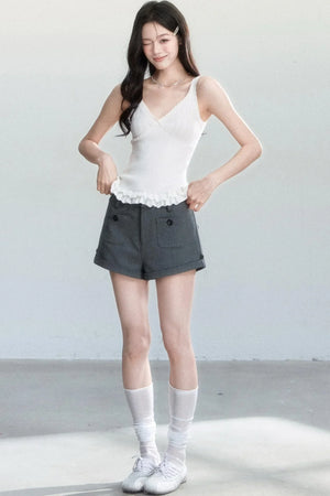 Korean Knit Cardigan Set-Up