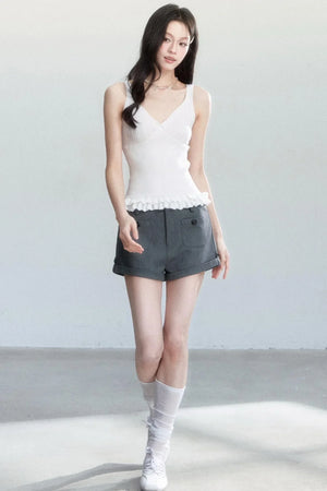 Korean Knit Cardigan Set-Up