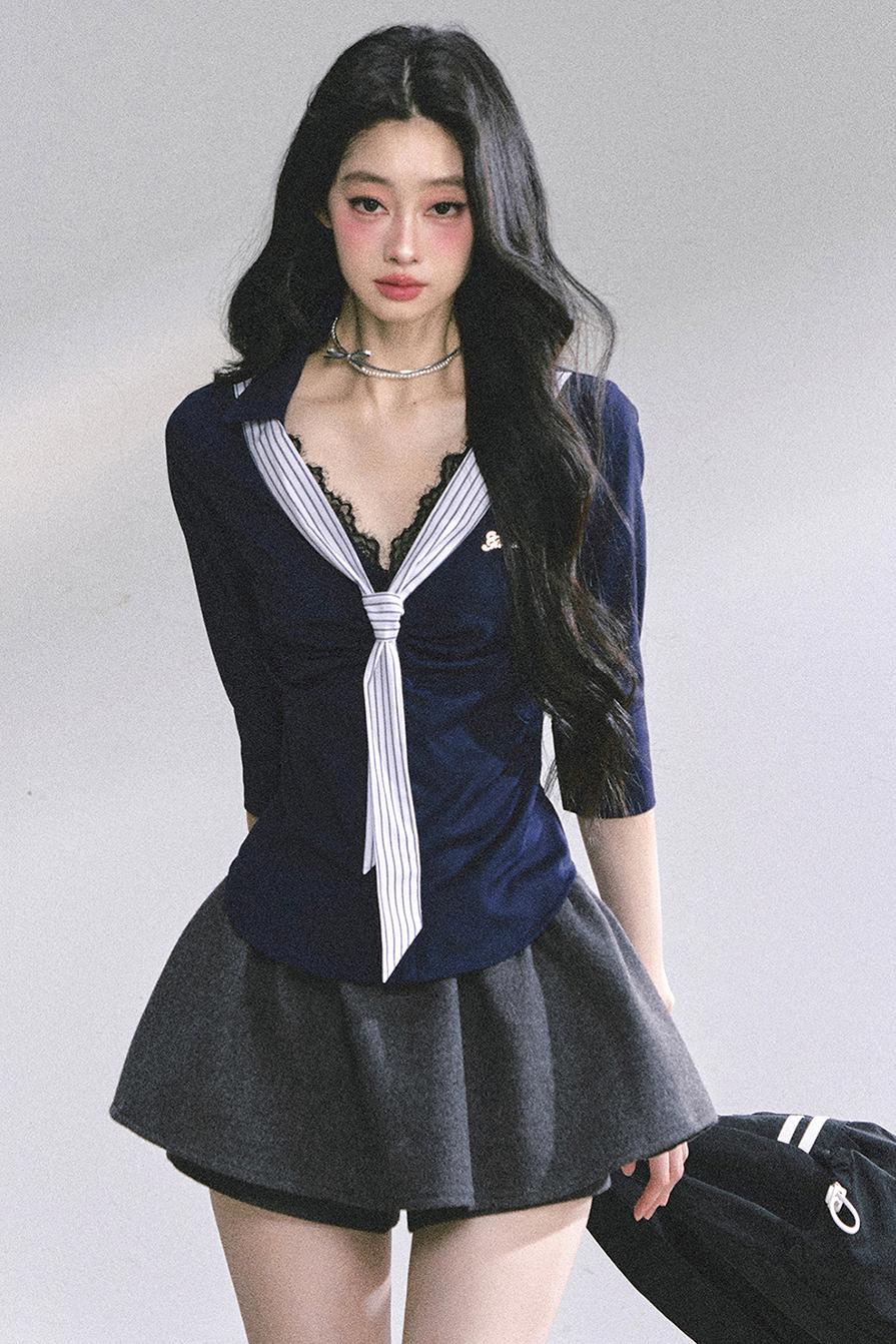 Korean Lace Shirt