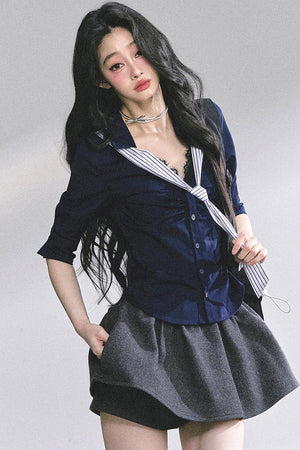 Korean Lace Shirt