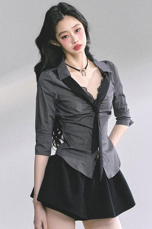 Korean Lace Shirt