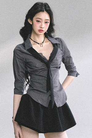 Korean Lace Shirt