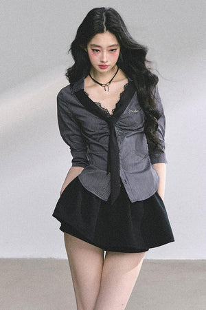 Korean Lace Shirt
