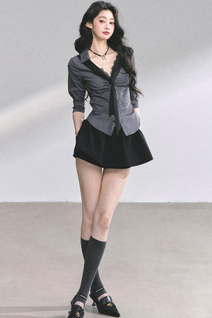 Korean Lace Shirt