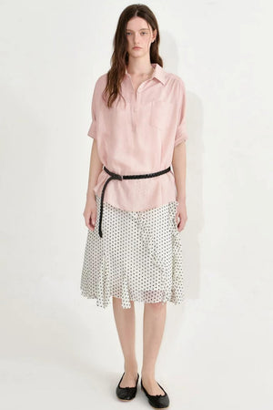 Korean Lapel Blouse