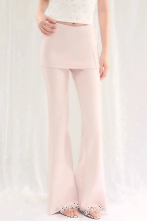 Korean Layered Flared Pants
