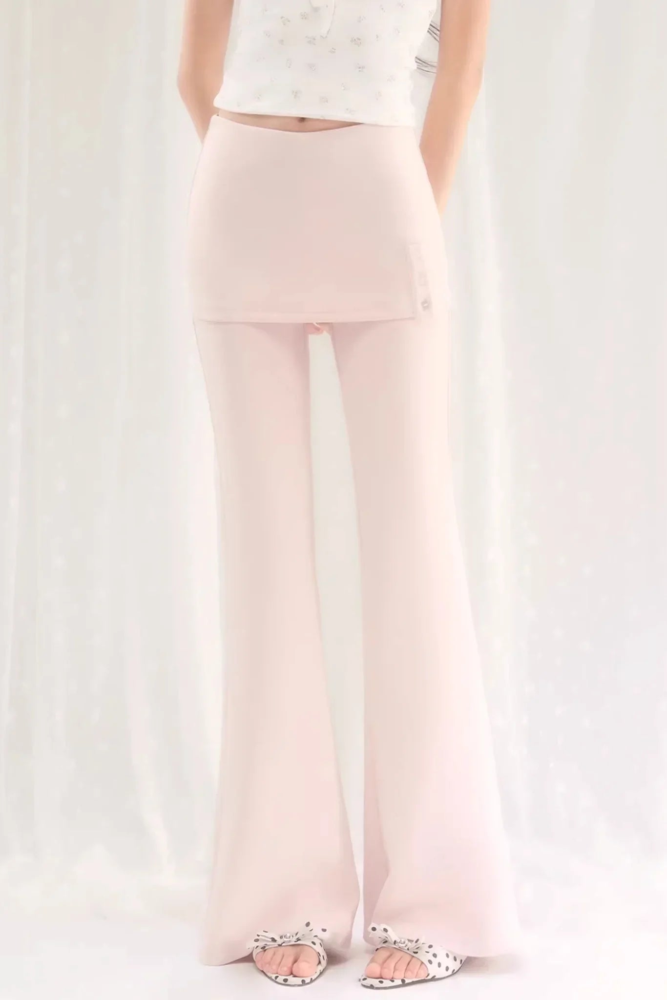 Korean Layered Flared Pants
