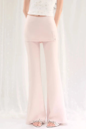 Korean Layered Flared Pants