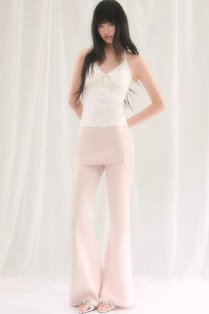 Korean Layered Flared Pants