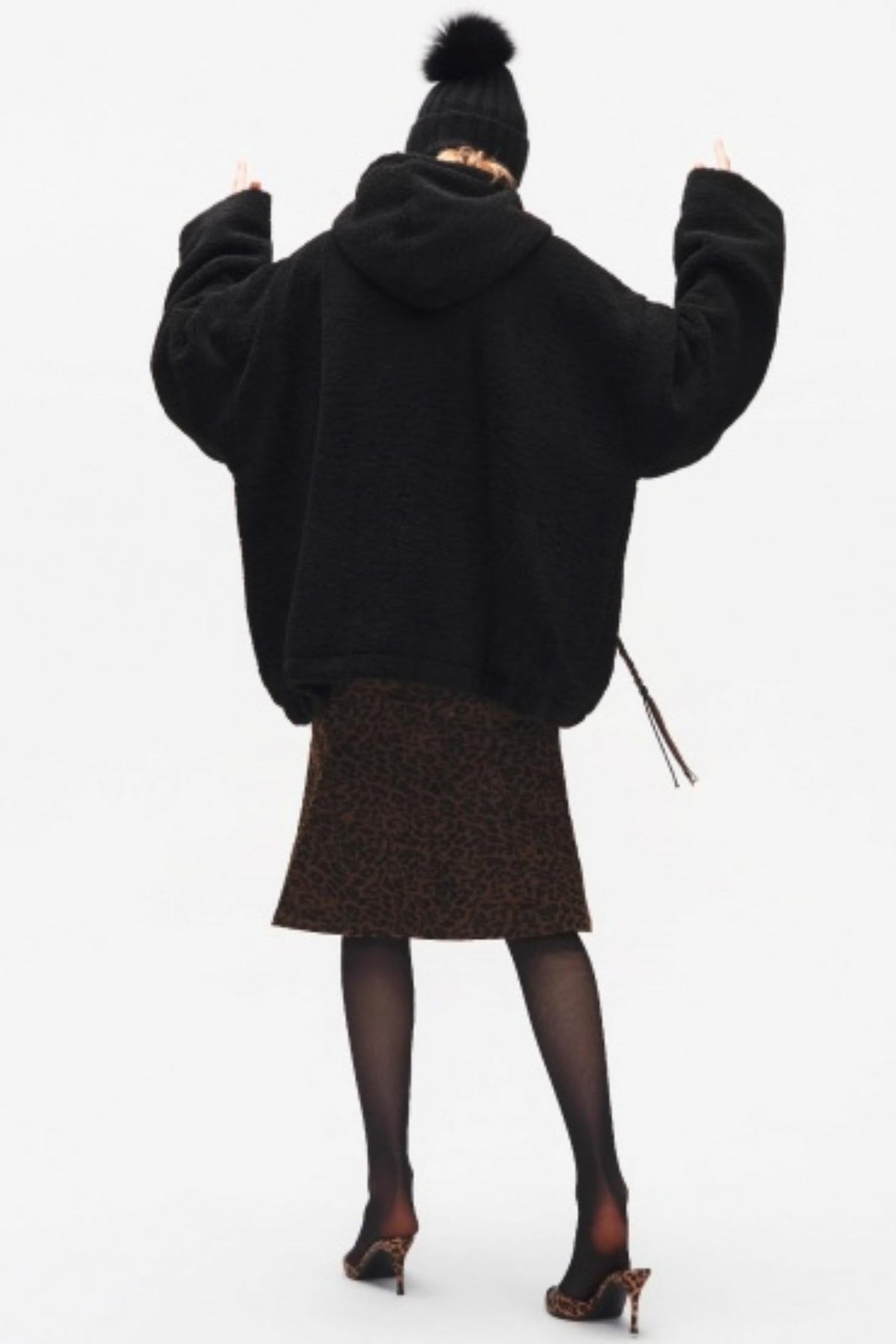 Korean Leopard Fishtail Skirt