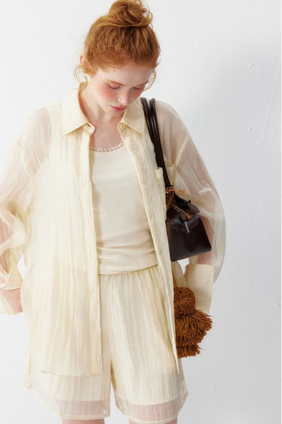 Korean Lightweight Summer Blouse Set-Up