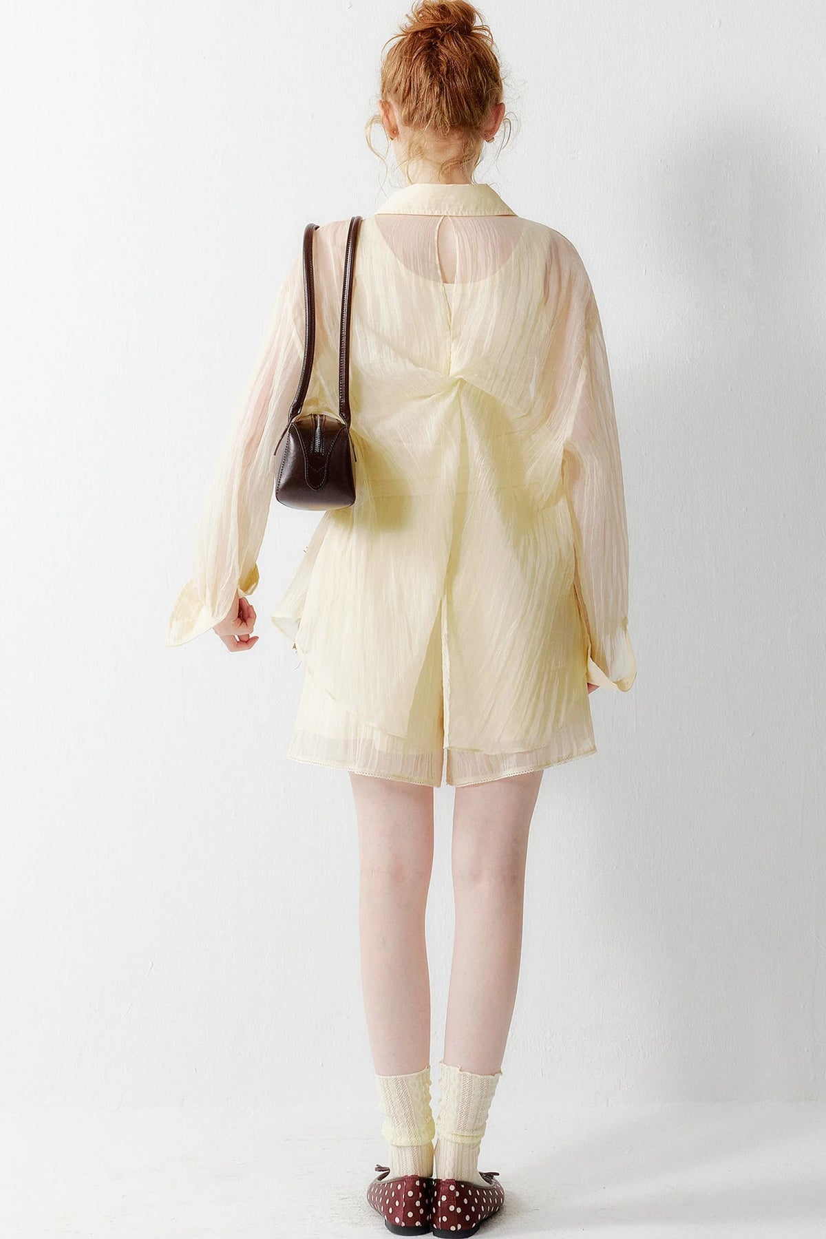 Korean Lightweight Summer Blouse Set-Up