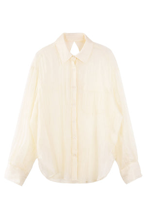 Korean Lightweight Summer Blouse Set-Up