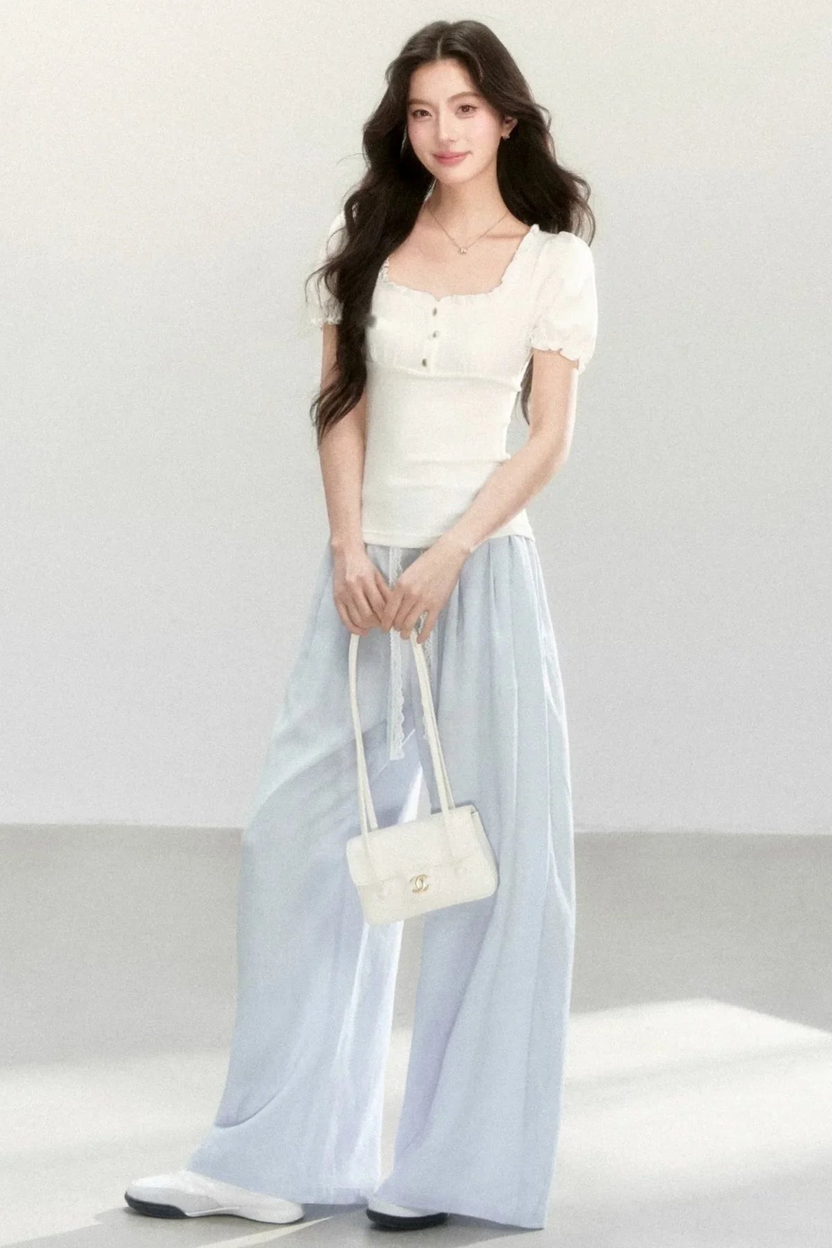 Korean Minimalist Knit Top