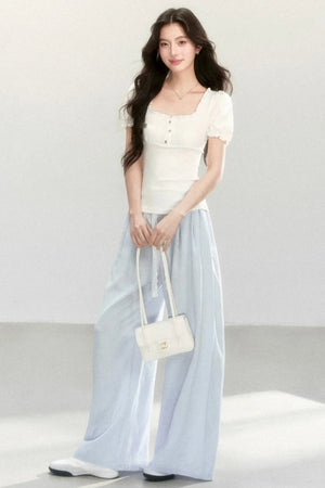 Korean Minimalist Knit Top