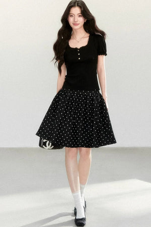 Korean Minimalist Knit Top