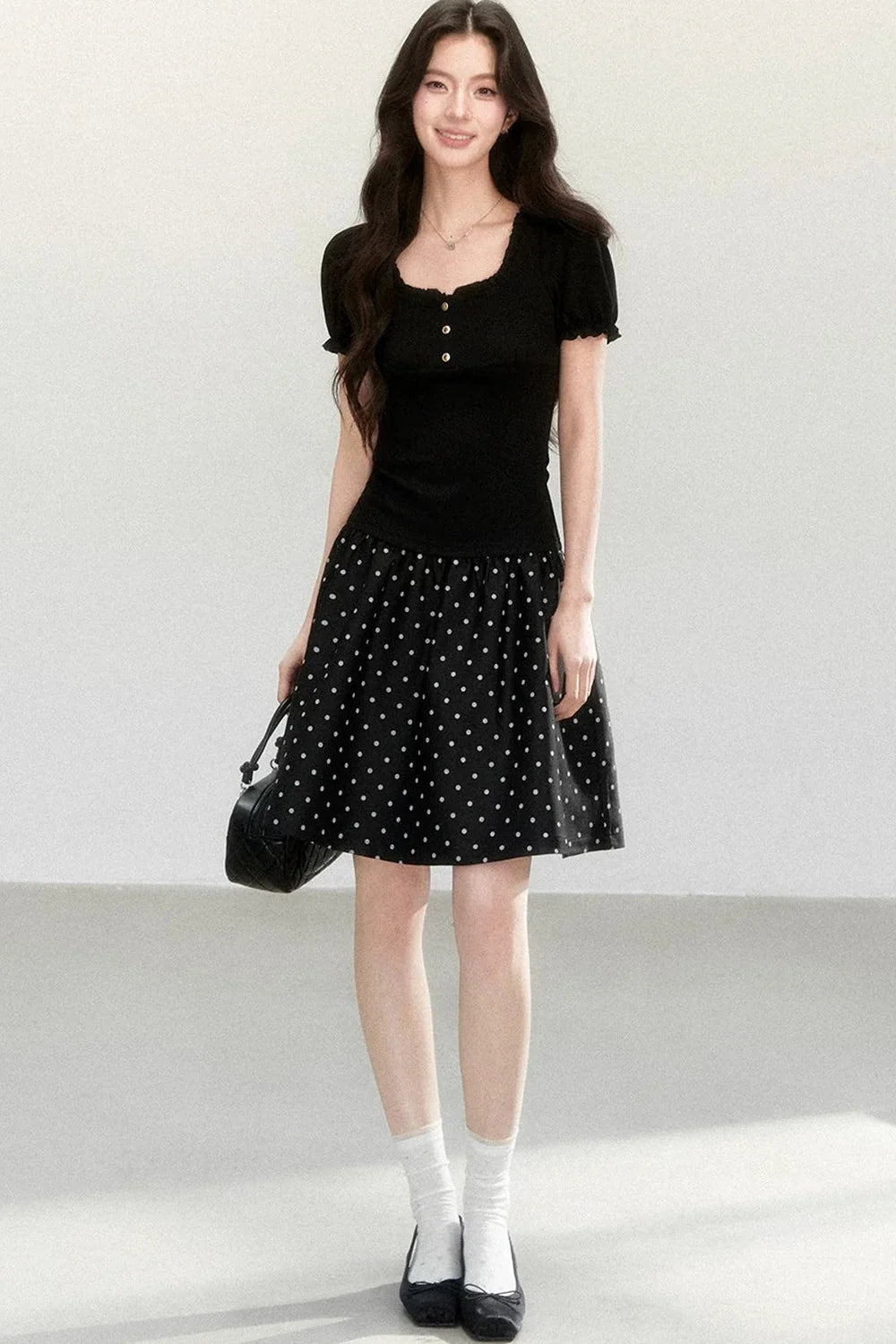 Korean Minimalist Knit Top