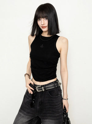 Korean Simple Casual Camisole Top
