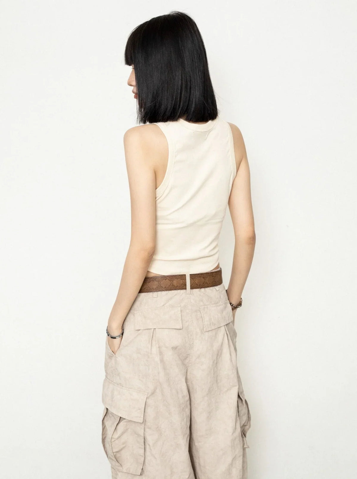 Korean Simple Casual Camisole Top