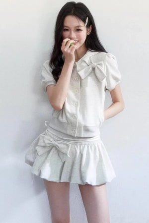 Korean Sweet Casual Suit Set-Up