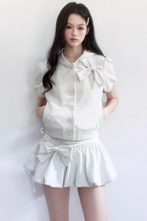Korean Sweet Casual Suit Set-Up