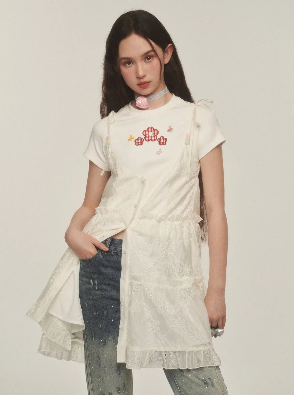Korean Vacation Slip Dress