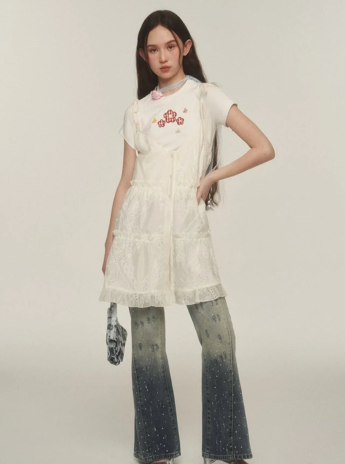 Korean Vacation Slip Dress