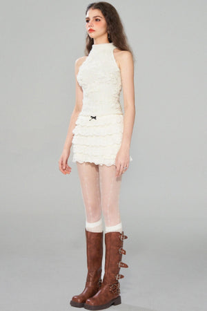 Lace A-Line Skirt