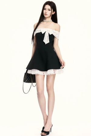 Lace Bow Princess Dress