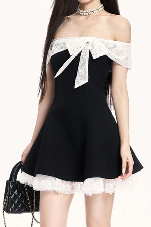 Lace Bow Princess Dress