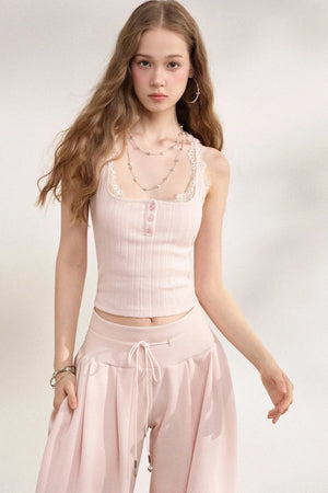 Lace Cardigan and Vest Set-Up