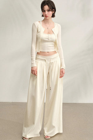 Lace Cardigan and Vest Set-Up