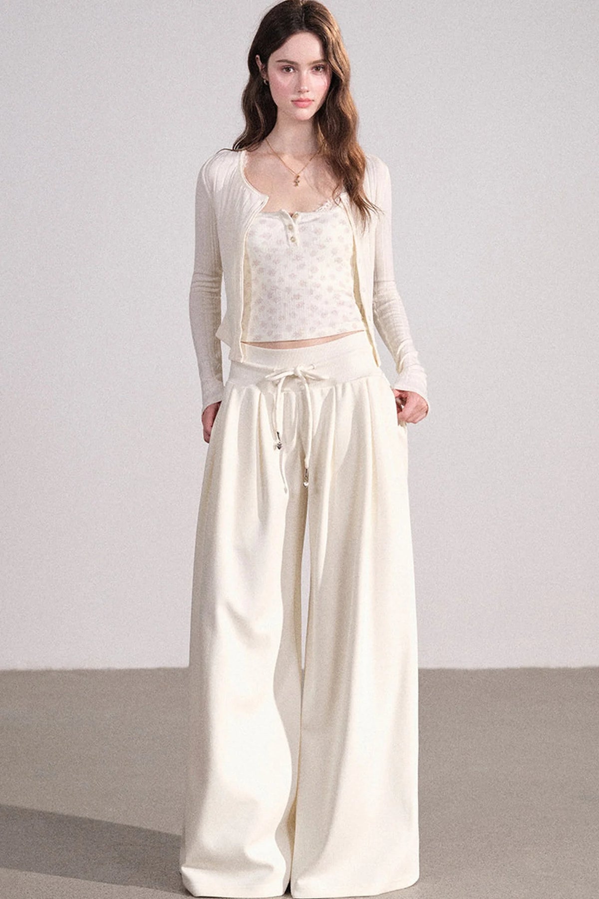 Lace Cardigan and Vest Set-Up