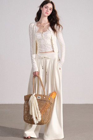 Lace Cardigan and Vest Set-Up