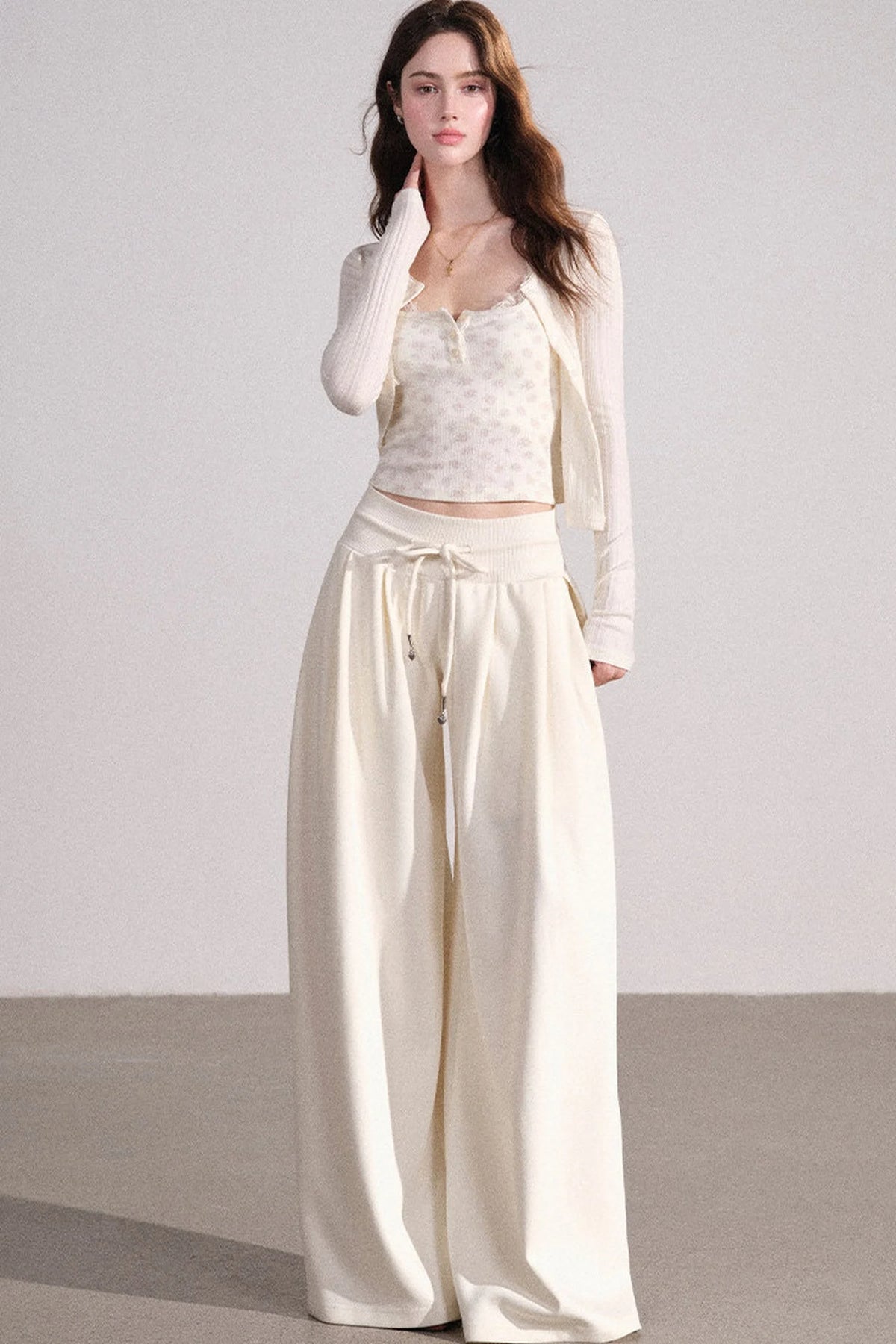 Lace Cardigan and Vest Set-Up